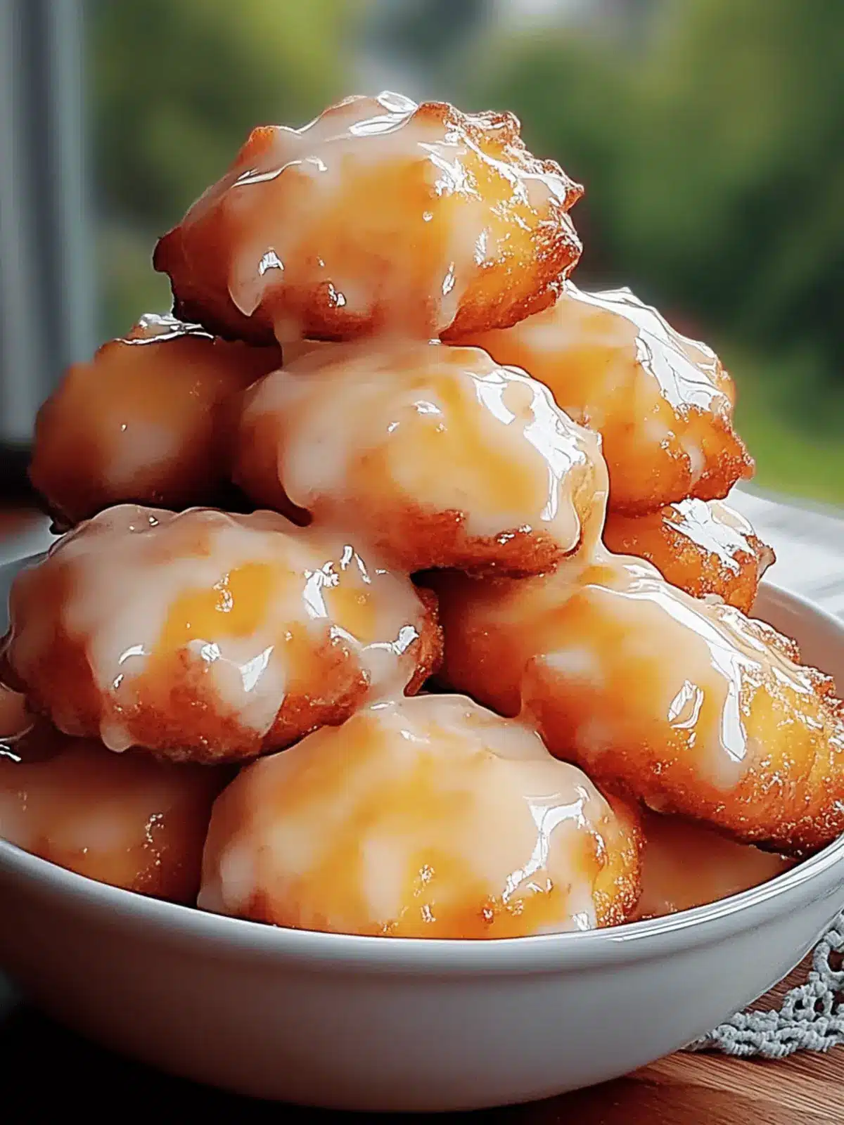 Delicious Fresh Peach Fritters