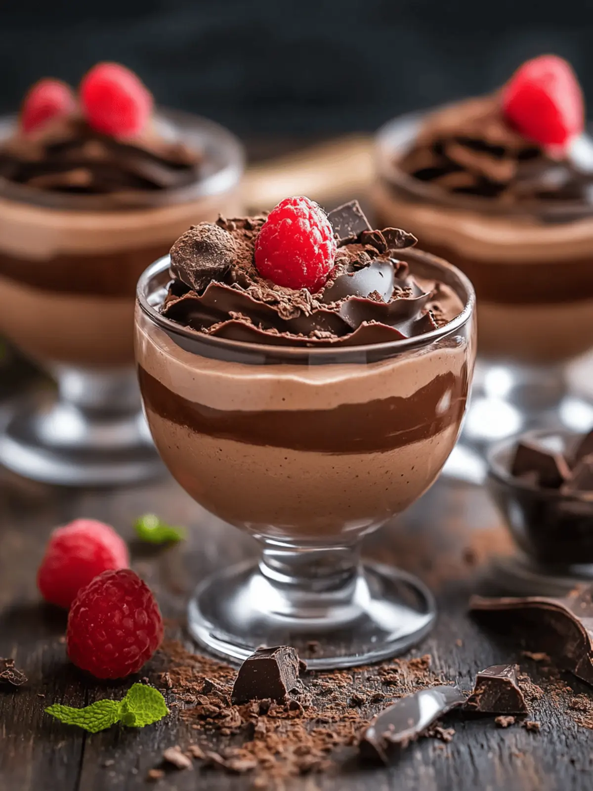 Cottage Cheese Chocolate Mousse