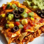 Amazing 3-Step Crock Pot Chicken Enchilada for Busy Moms