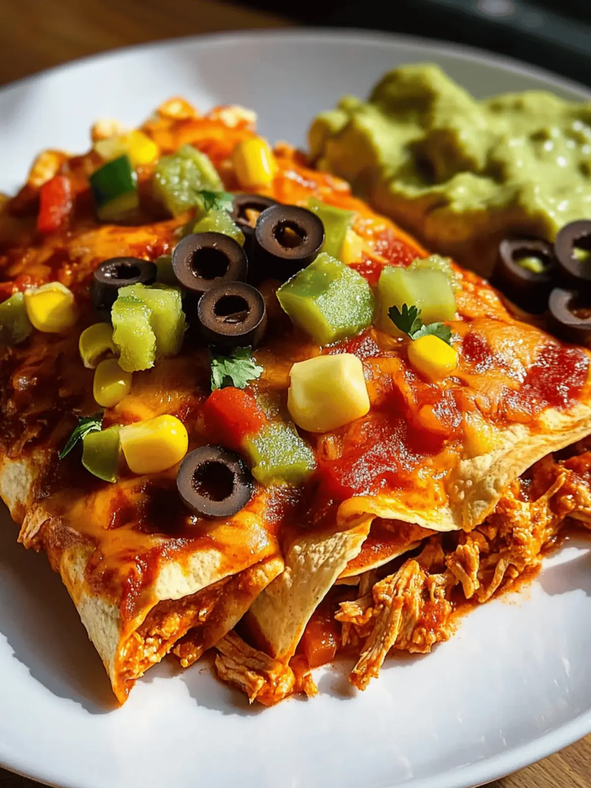Amazing 3-Step Crock Pot Chicken Enchilada for Busy Moms