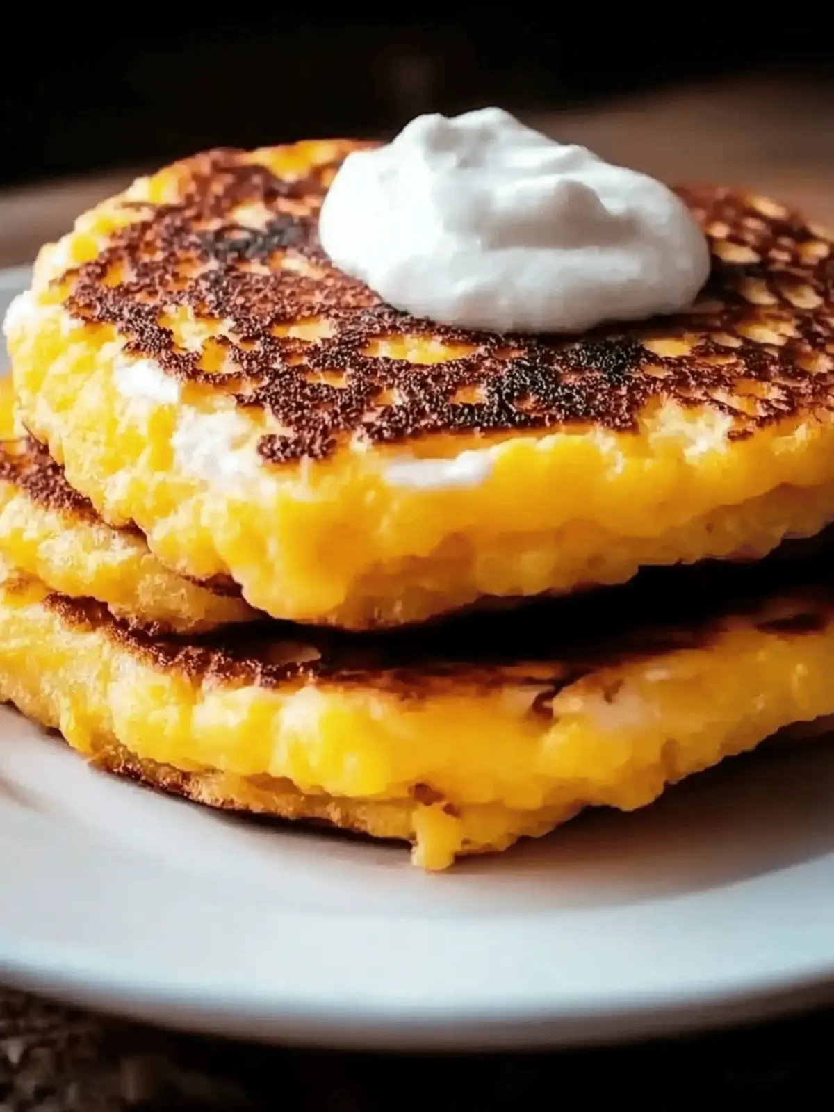 Venezuelan Cachapas (Corn Pancakes)
