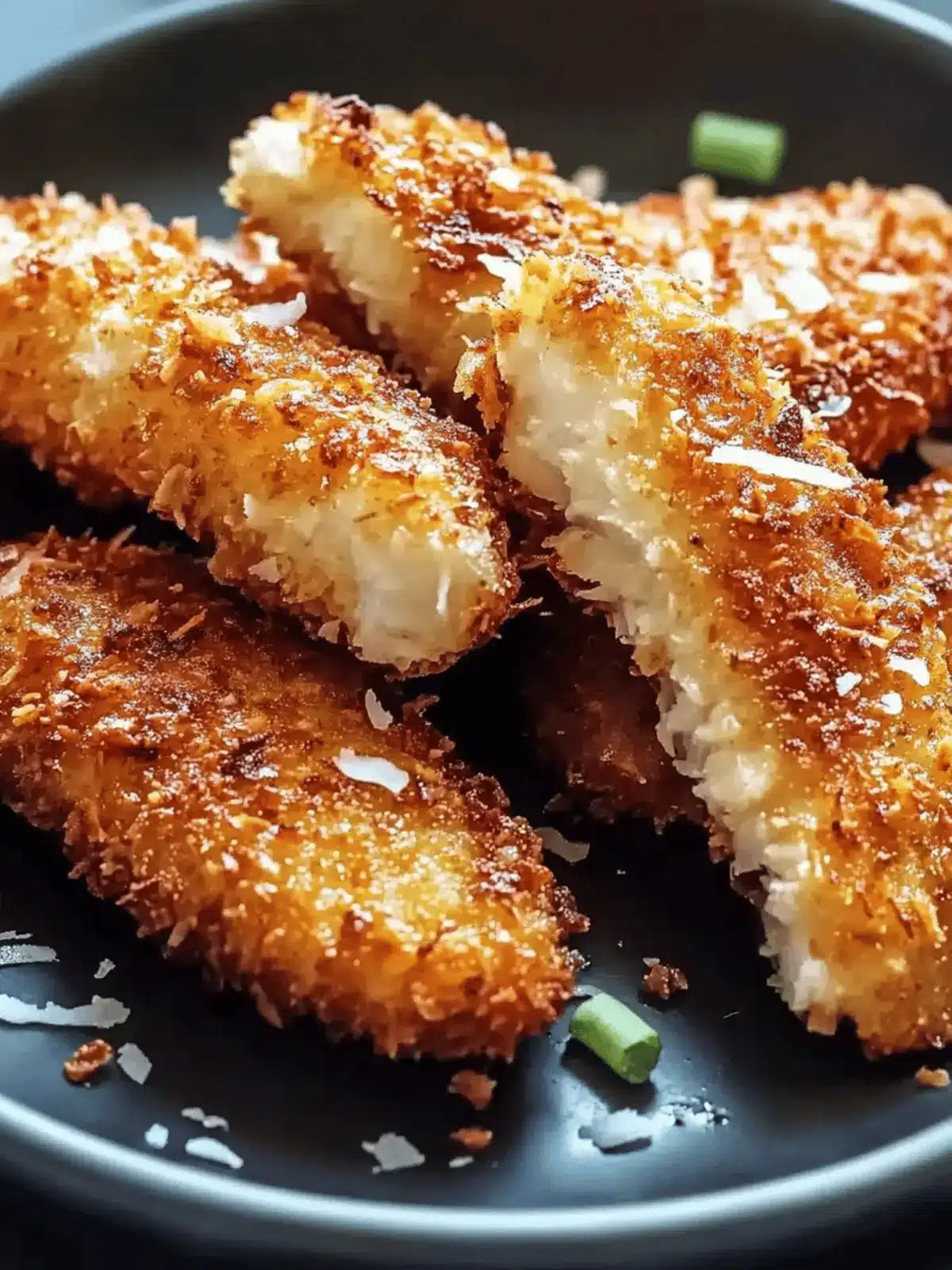 Crispy Coconut Chicken Tenders