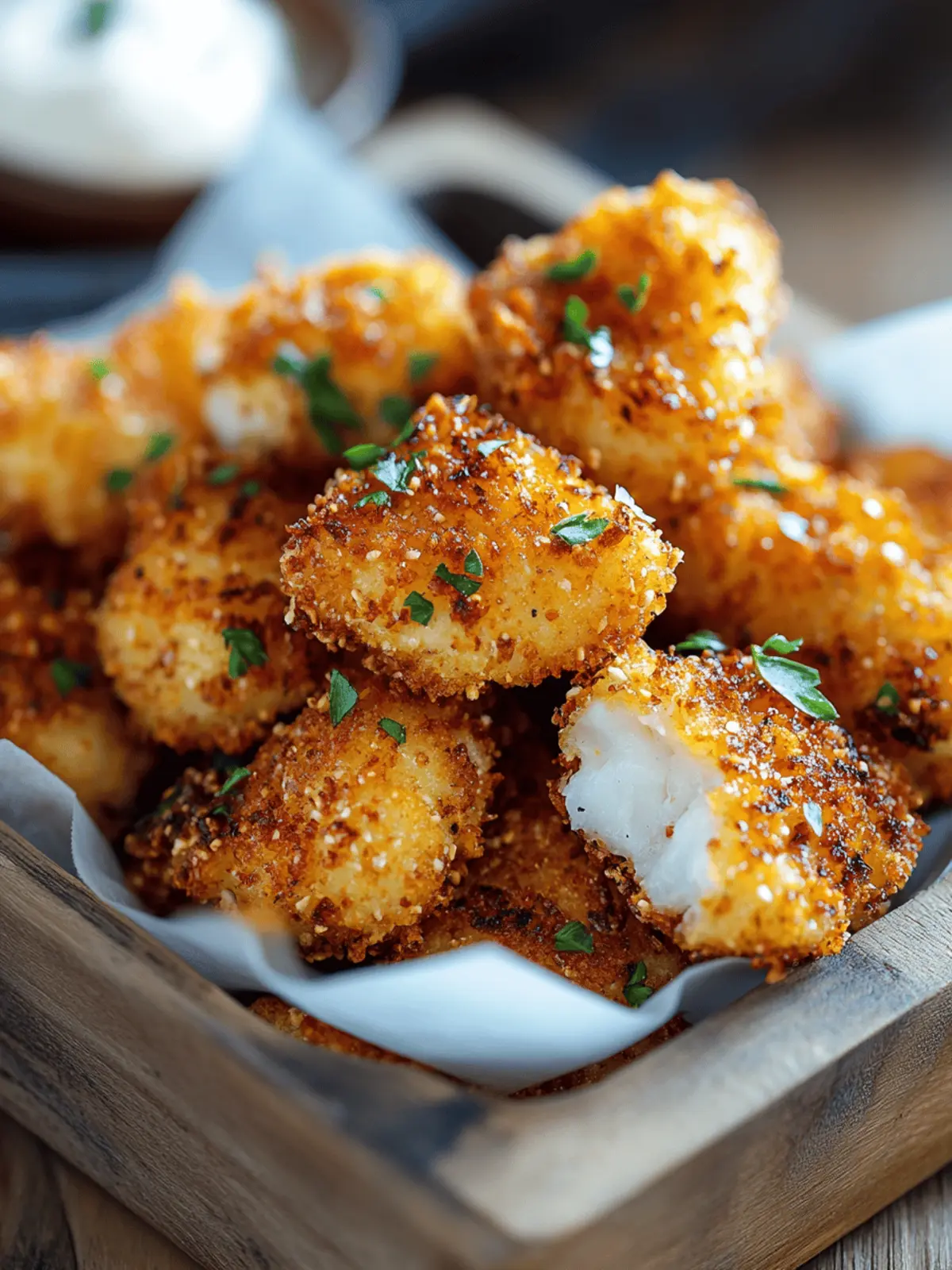 Spicy Fish Nuggets