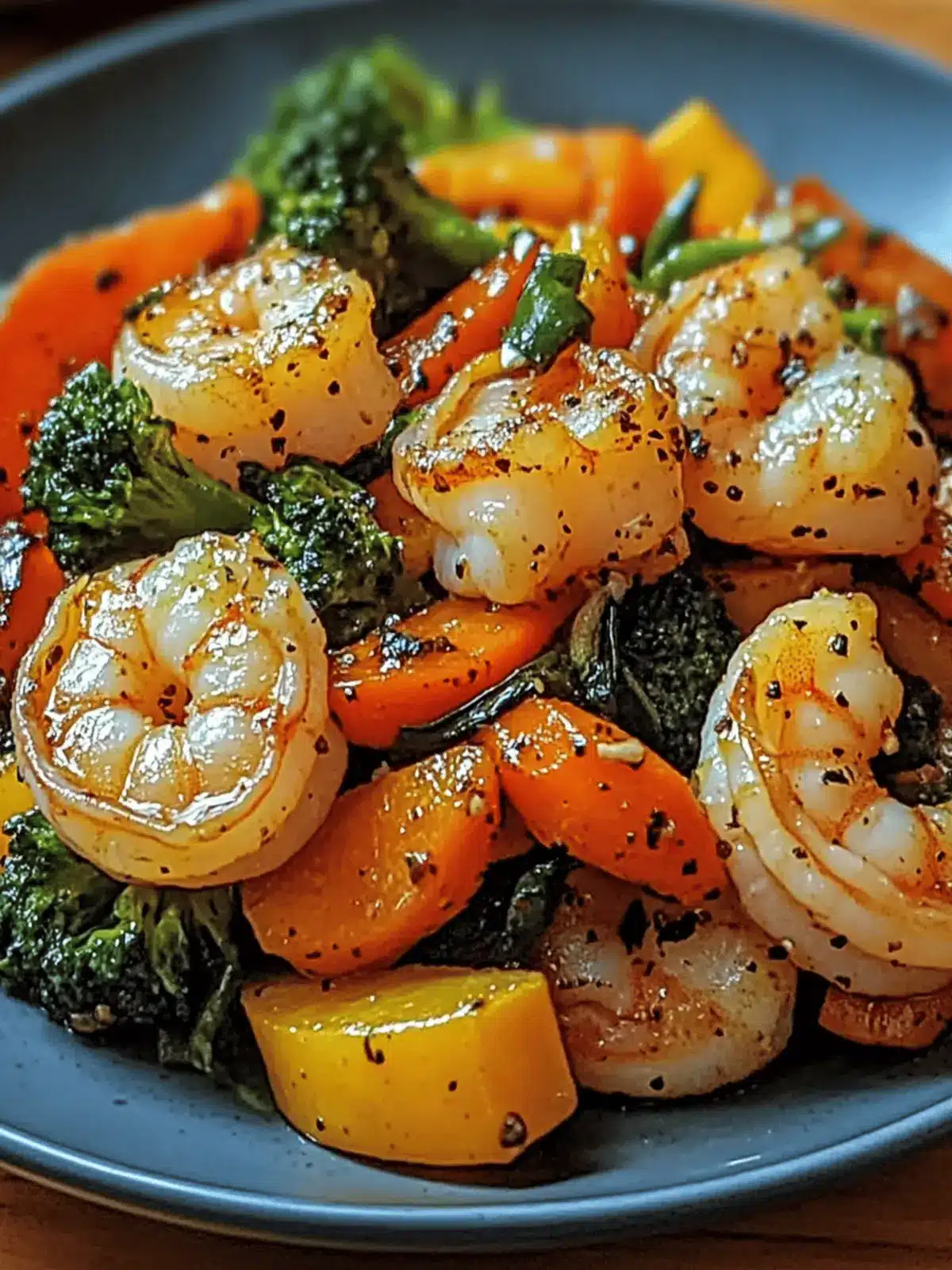 10-Minute Shrimp & Veggie Stir-Fry