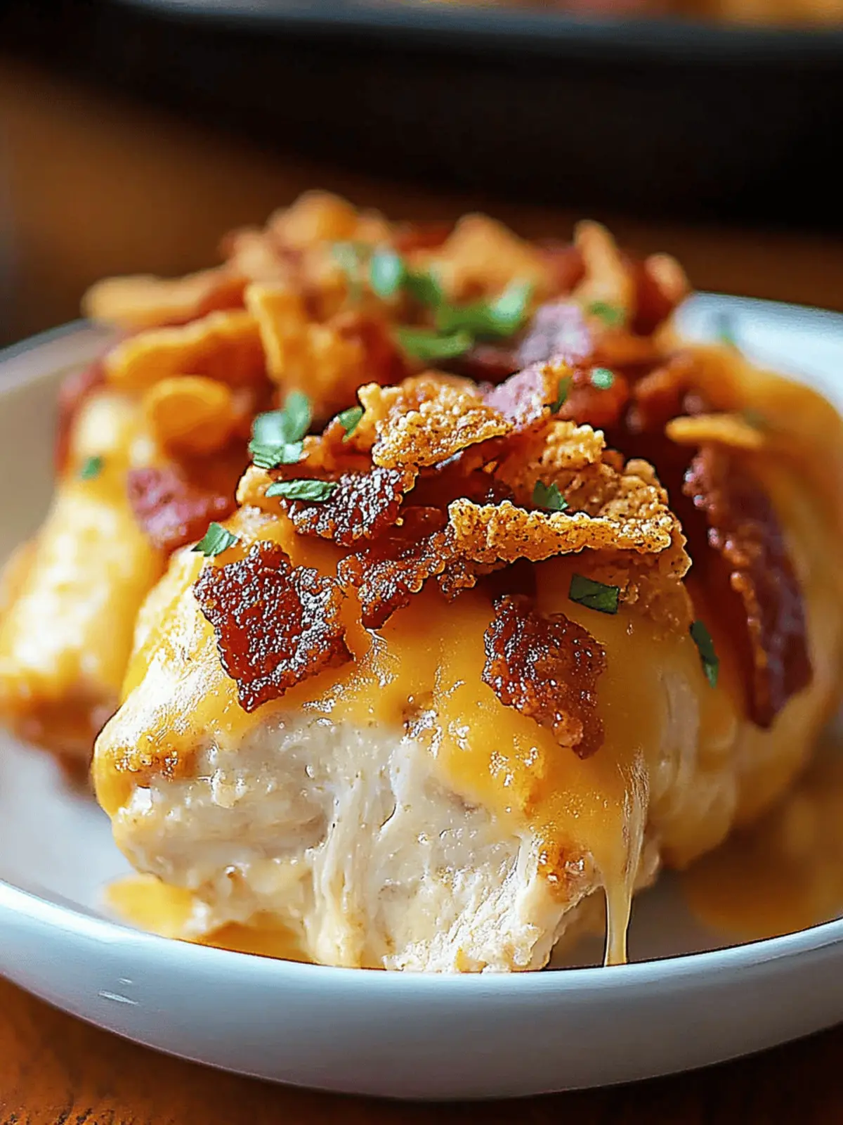Cheesy Bacon Doritos Chicken