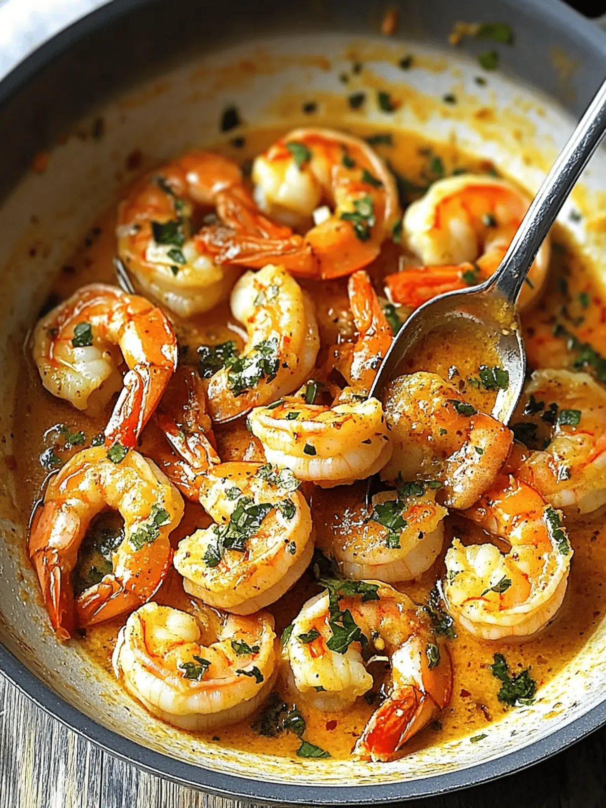 Savor Spicy Drunken Shrimp in Garlic Vodka Sauce