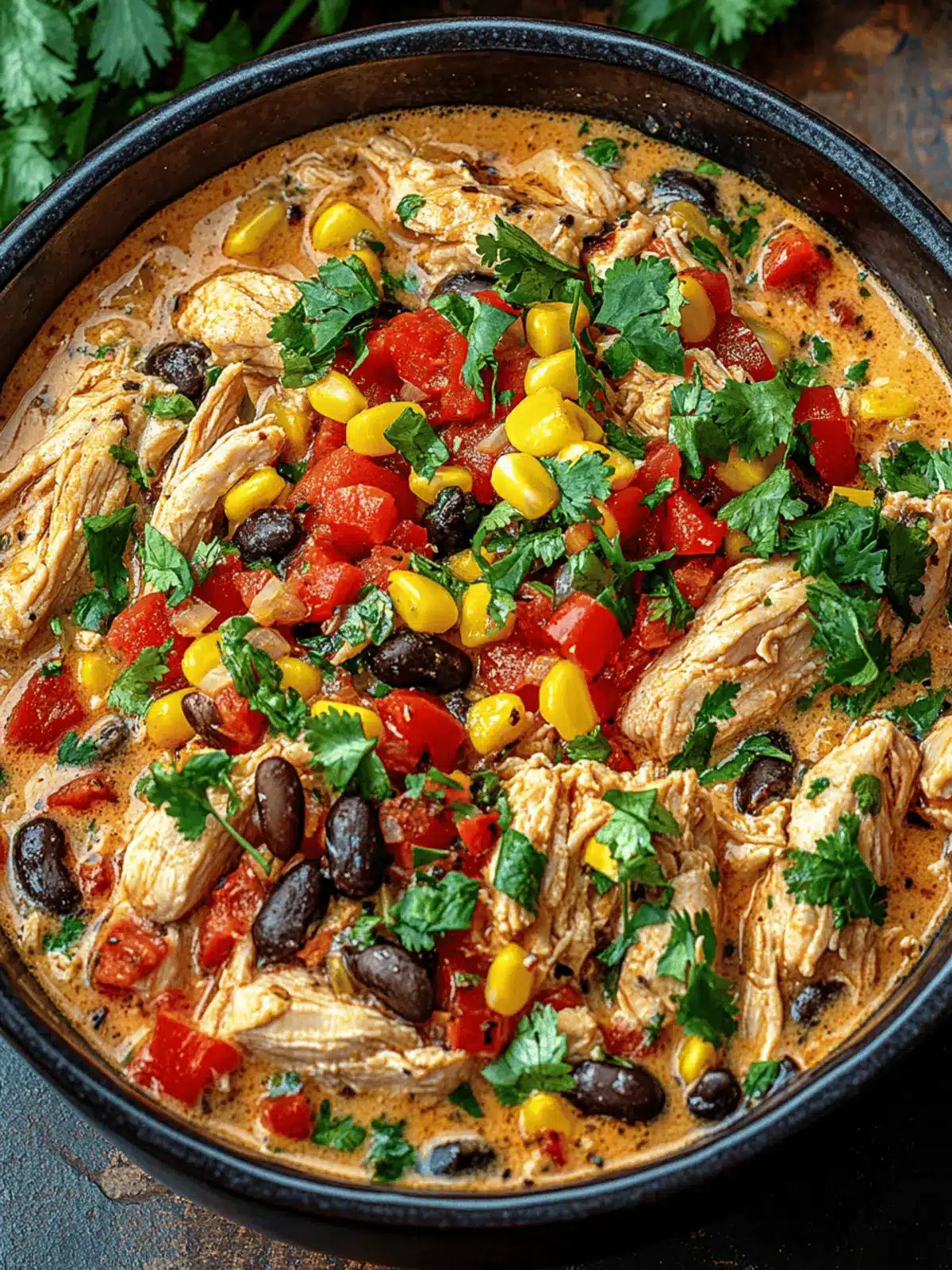 Crockpot Fiesta Chicken