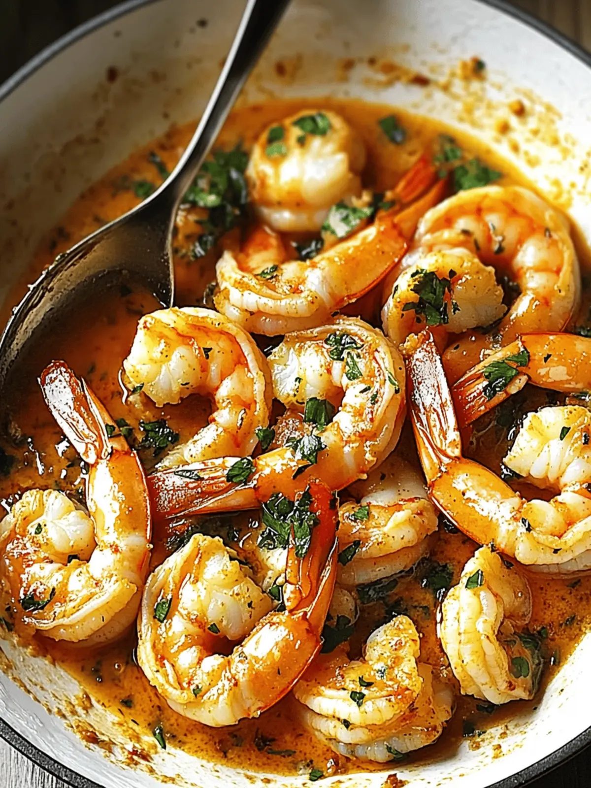 Savor Spicy Drunken Shrimp in Garlic Vodka Sauce
