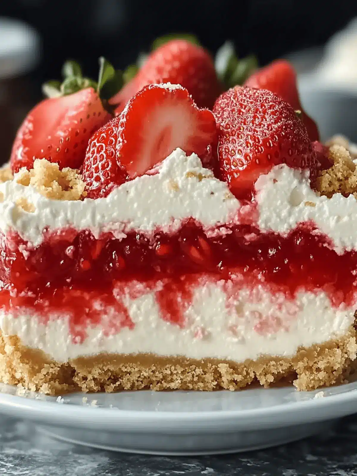 Strawberry Shortcake Cheesecake
