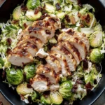 Chicken Brussels Sprout Salad