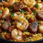 Shrimp Sausage Dirty Rice Recipe