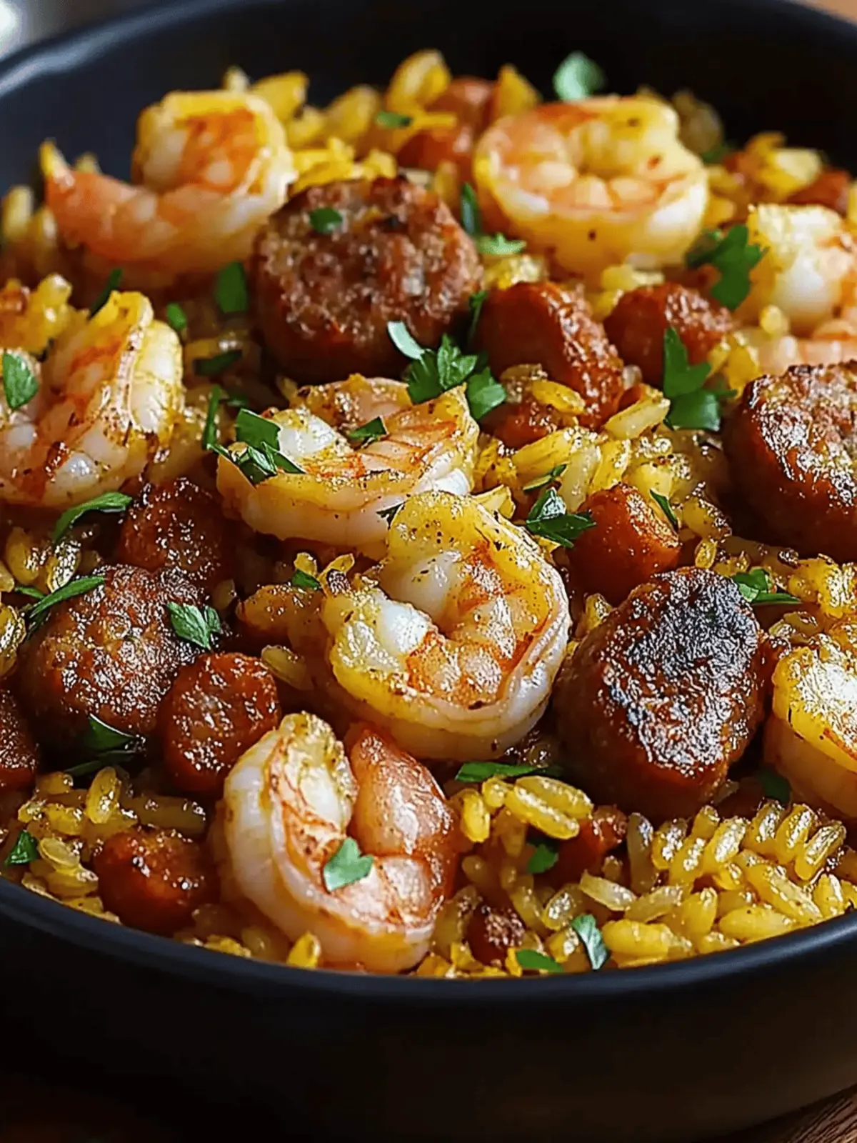 Shrimp Sausage Dirty Rice Recipe