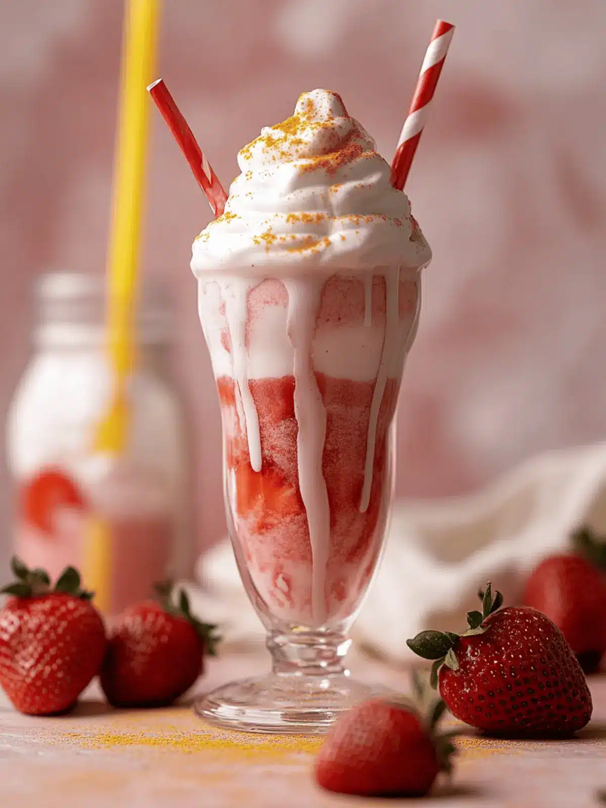 Strawberry Milkshake [Dairy-Free]