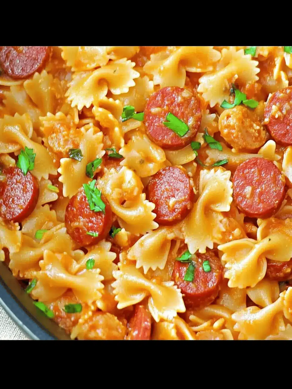One Pot Kielbasa Pasta