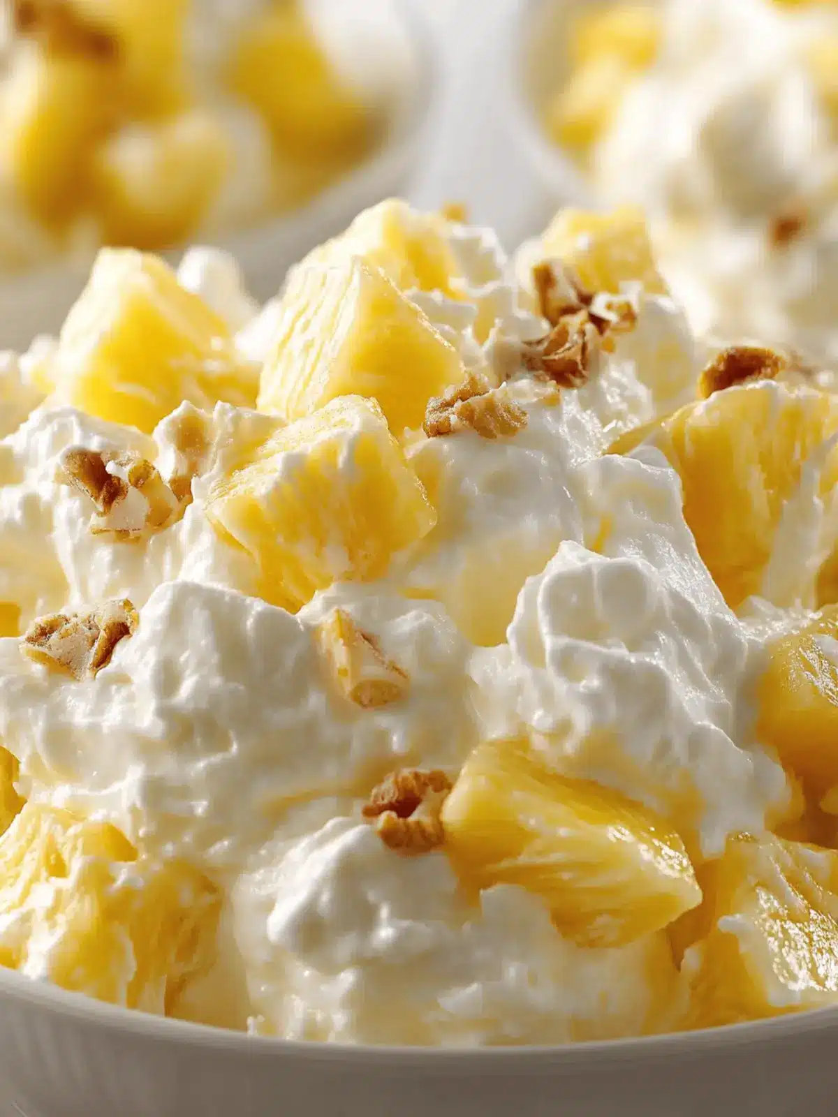 Creamy Cool Whip Pineapple Fluff Recipe