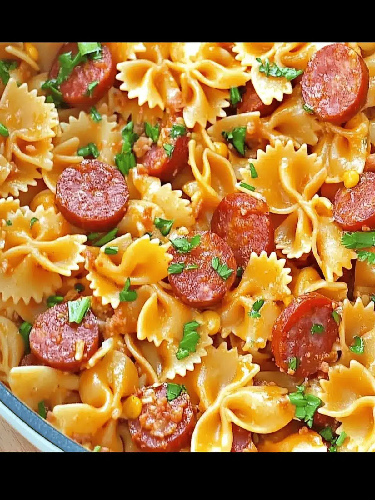 One Pot Kielbasa Pasta