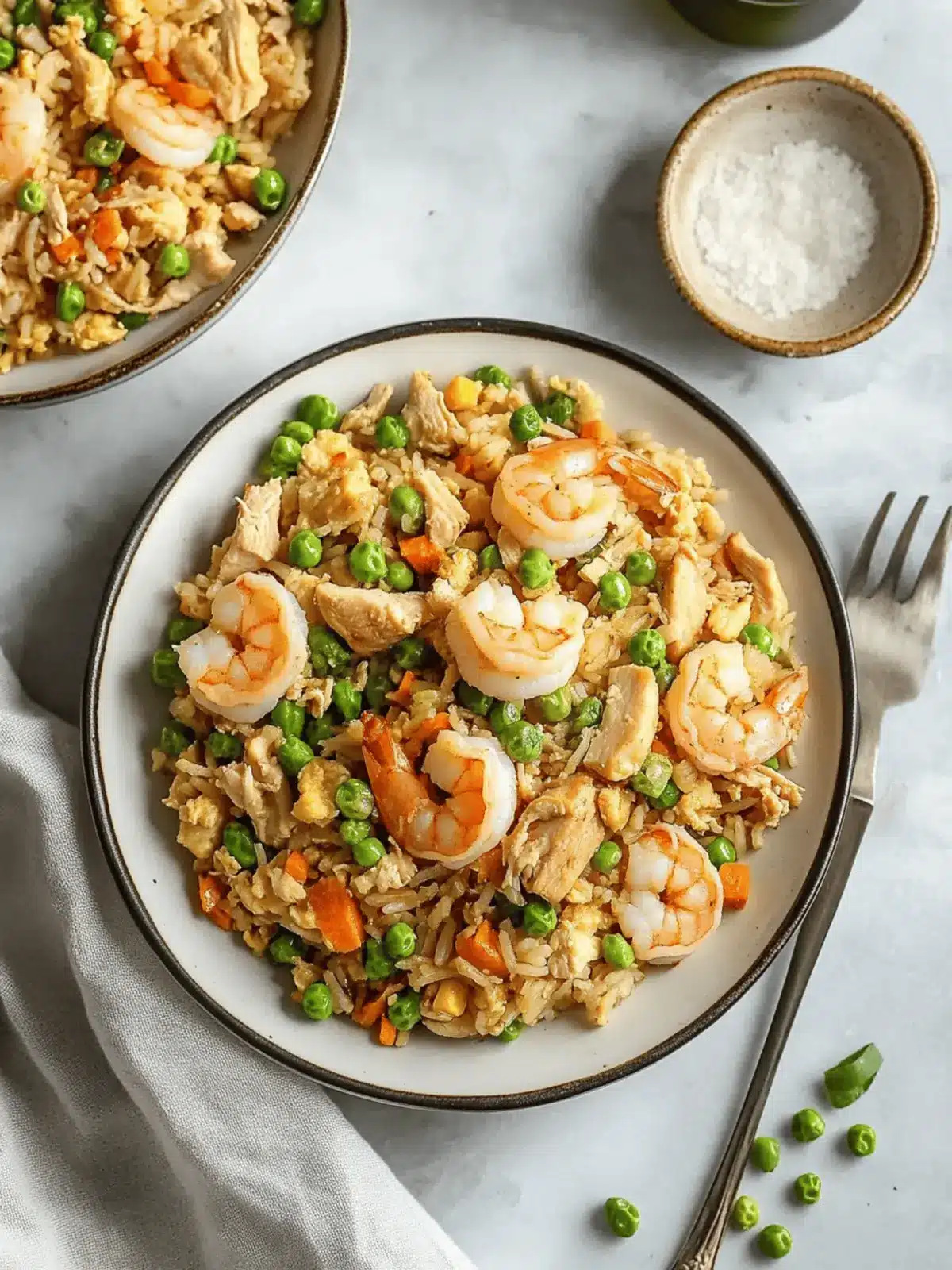 Shrimp and Chicken Fried Rice