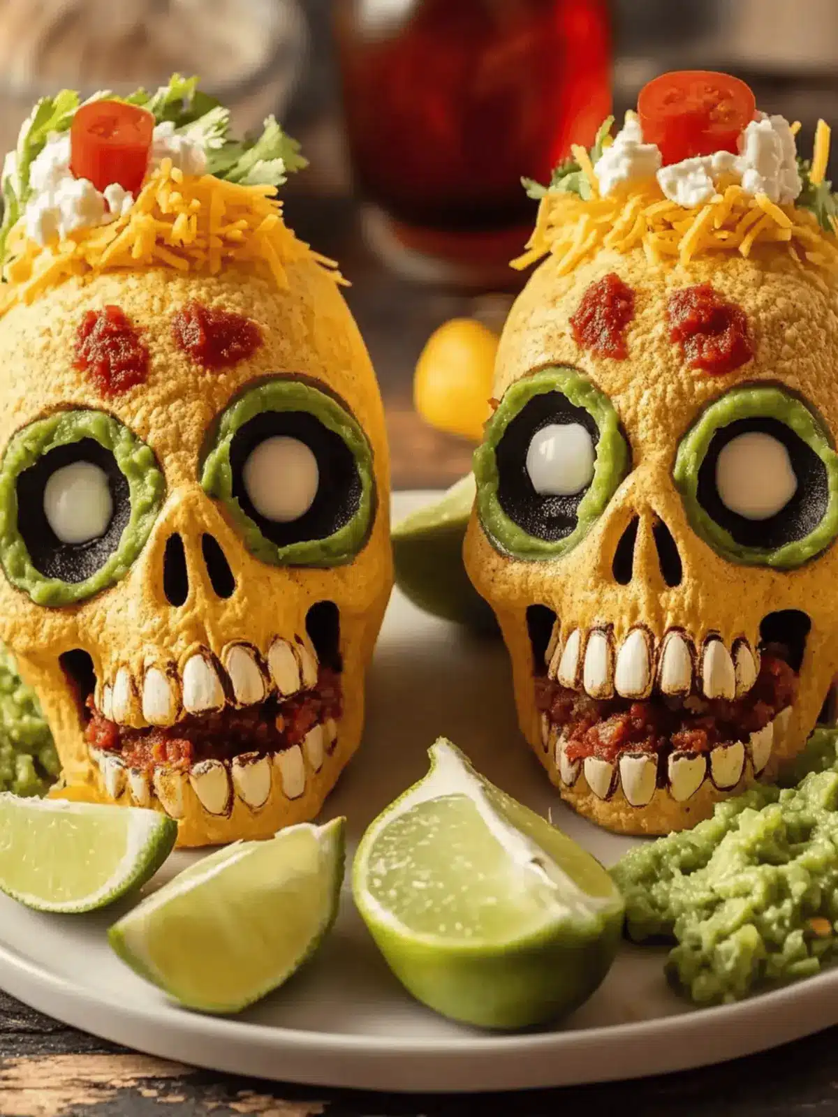 Monster Taco Skulls