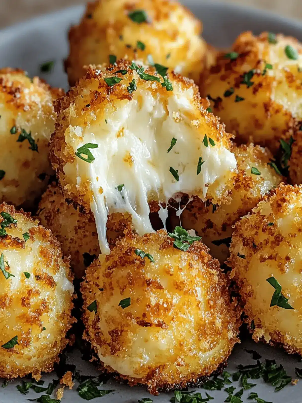 Cheesy Parmesan Mozzarella Bites Recipe