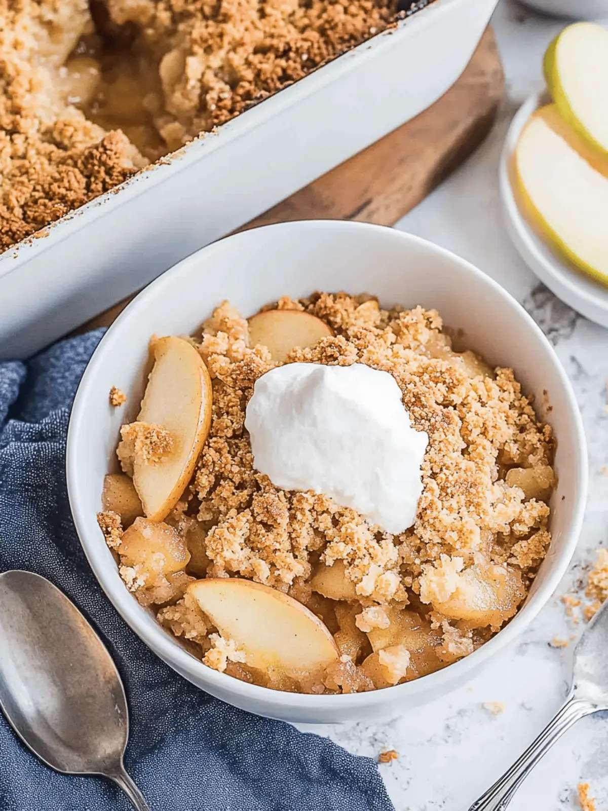 Easy Apple Crumble