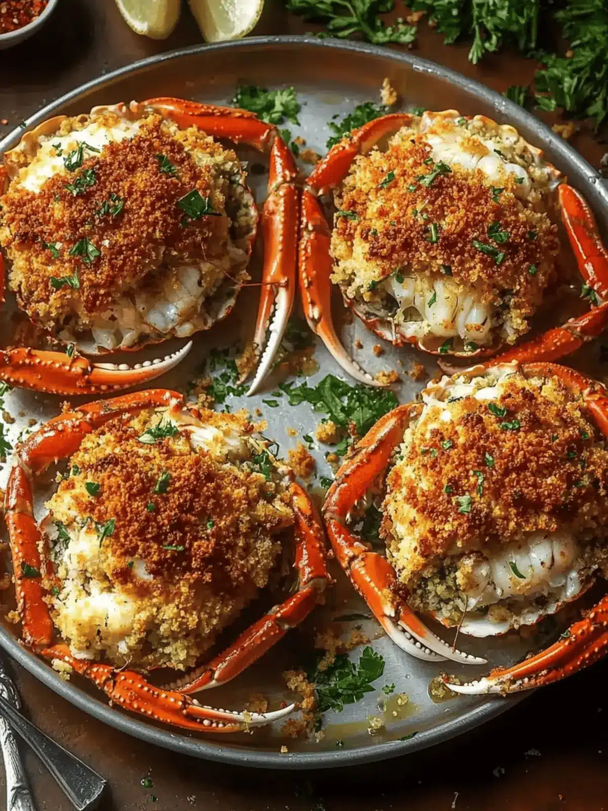 New Orleans Seafood Stuffed Crab Recipe