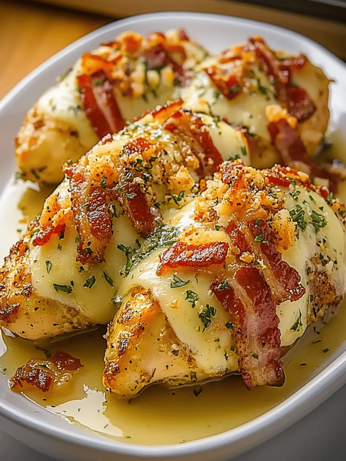 Bacon Garlic Parmesan Chicken