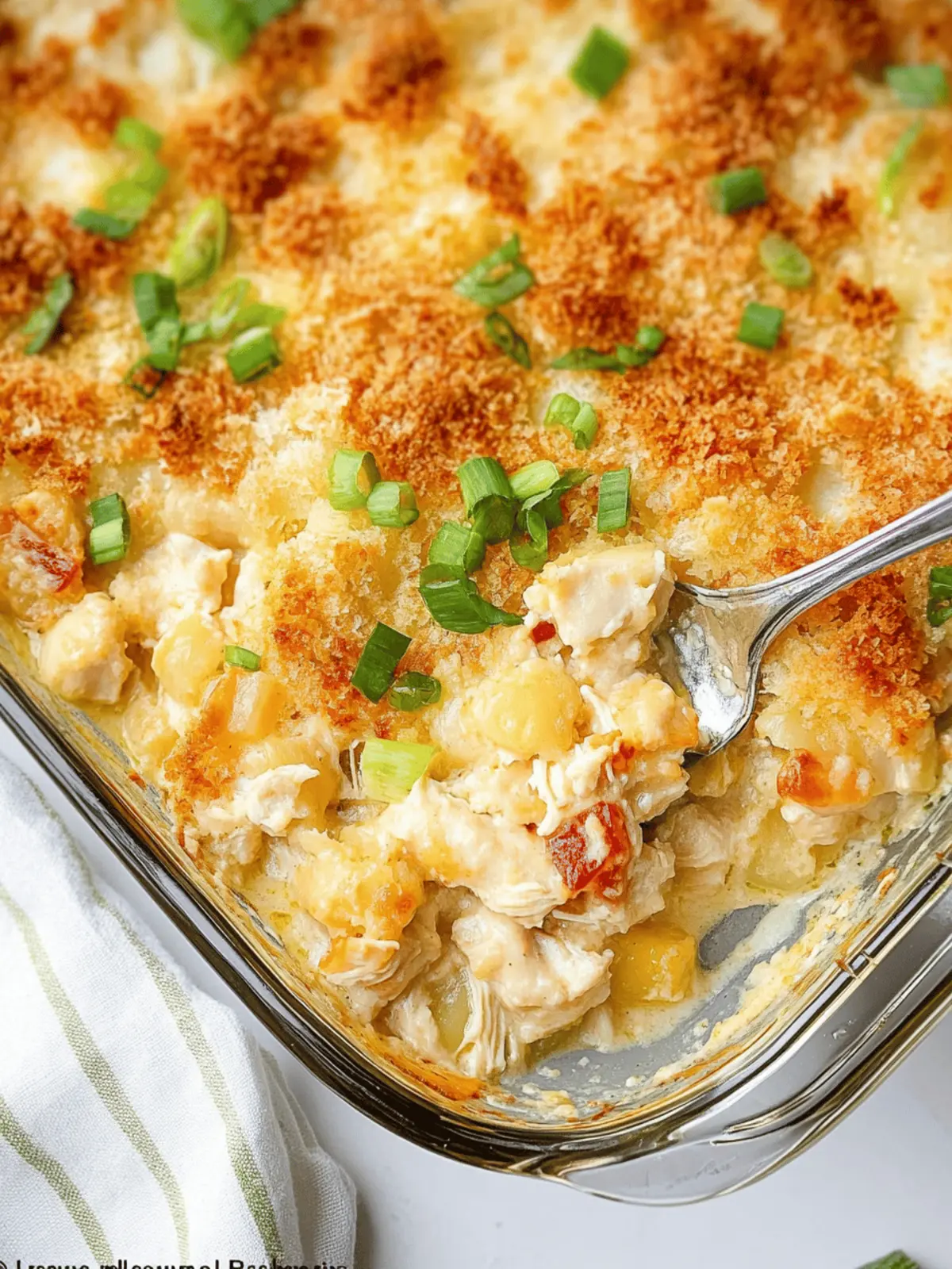Million Dollar Chicken Casserole