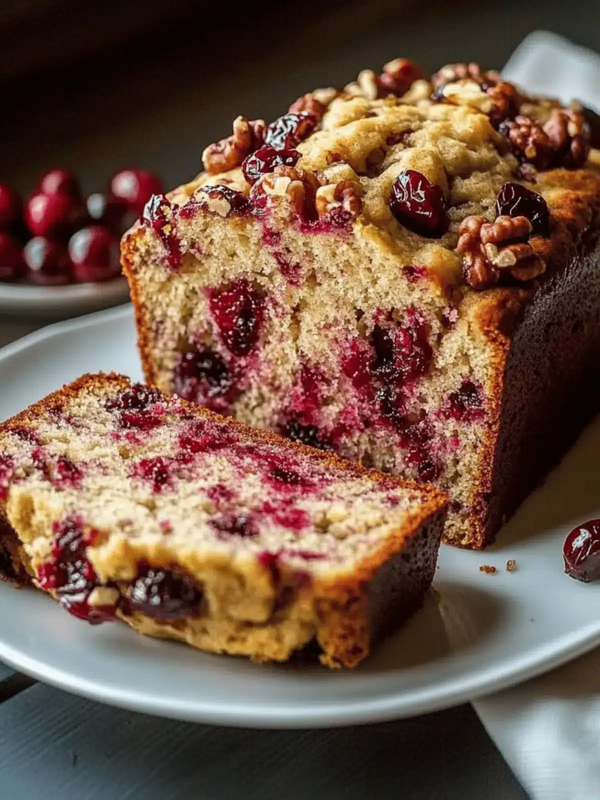 Cranberry Walnut Bread: Your Cozy Fall Baking Delight 4 Cranberry Walnut Bread