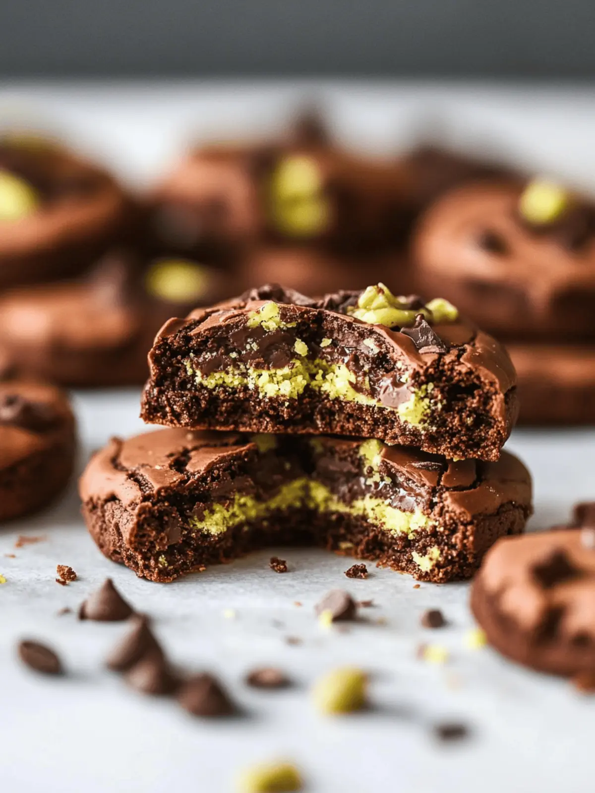 Dubai Chocolate Cookies