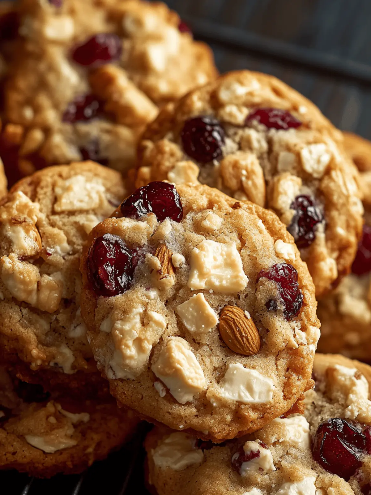 Vintage Cranberry Kitchen Cookies: Sweet, Chewy & Irresistible 2 Vintage Cranberry Kitchen Cookies : Chewy, Nutty, and Bursting with Fruit