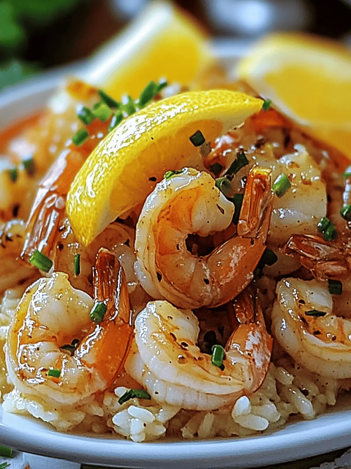 Garlic Shrimp Hawaiian Style