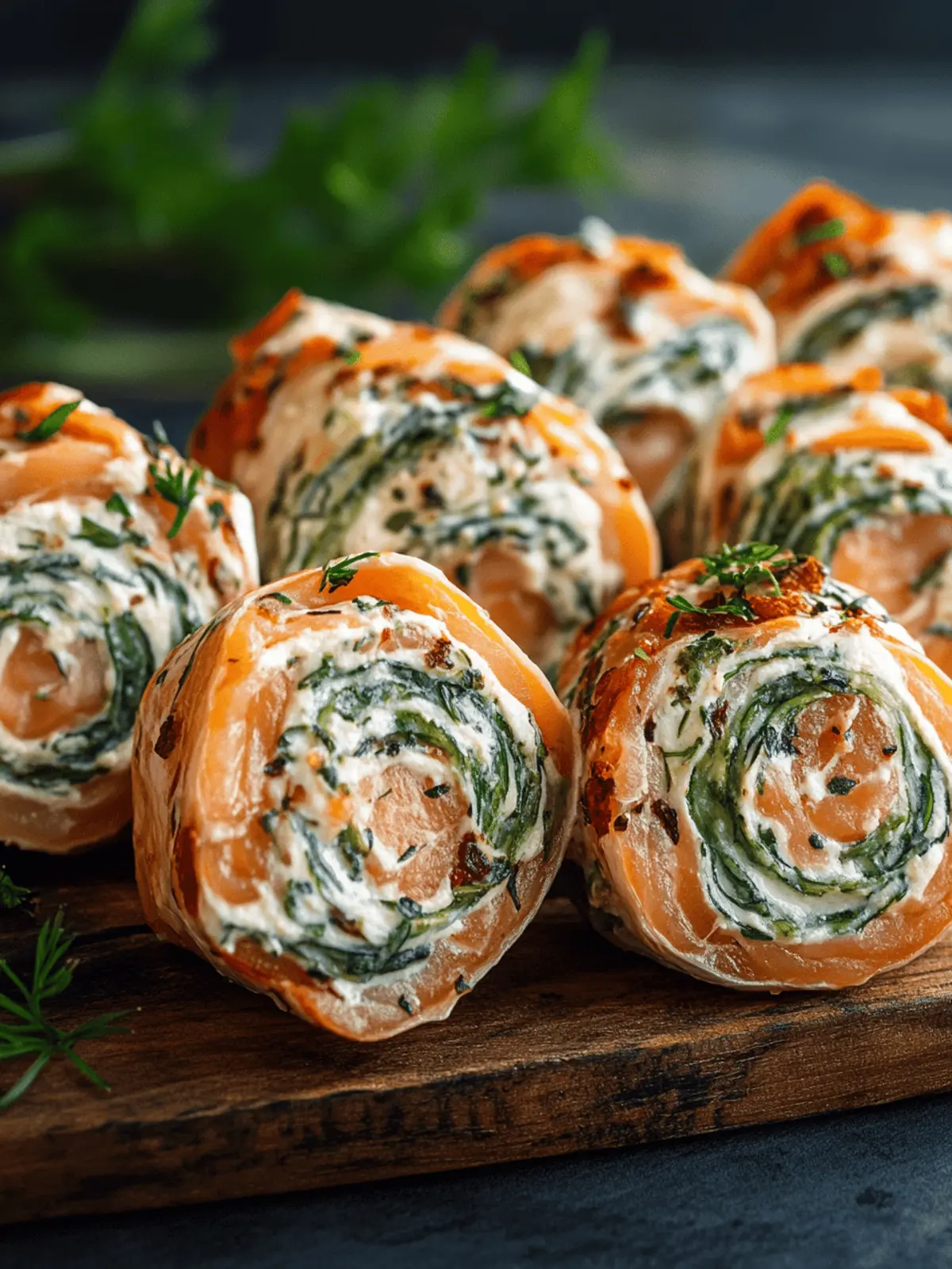 Stuffed Salmon Pinwheels Recipe: Elevate Your Dinner Tonight 2 Stuffed Salmon Pinwheels Recipe