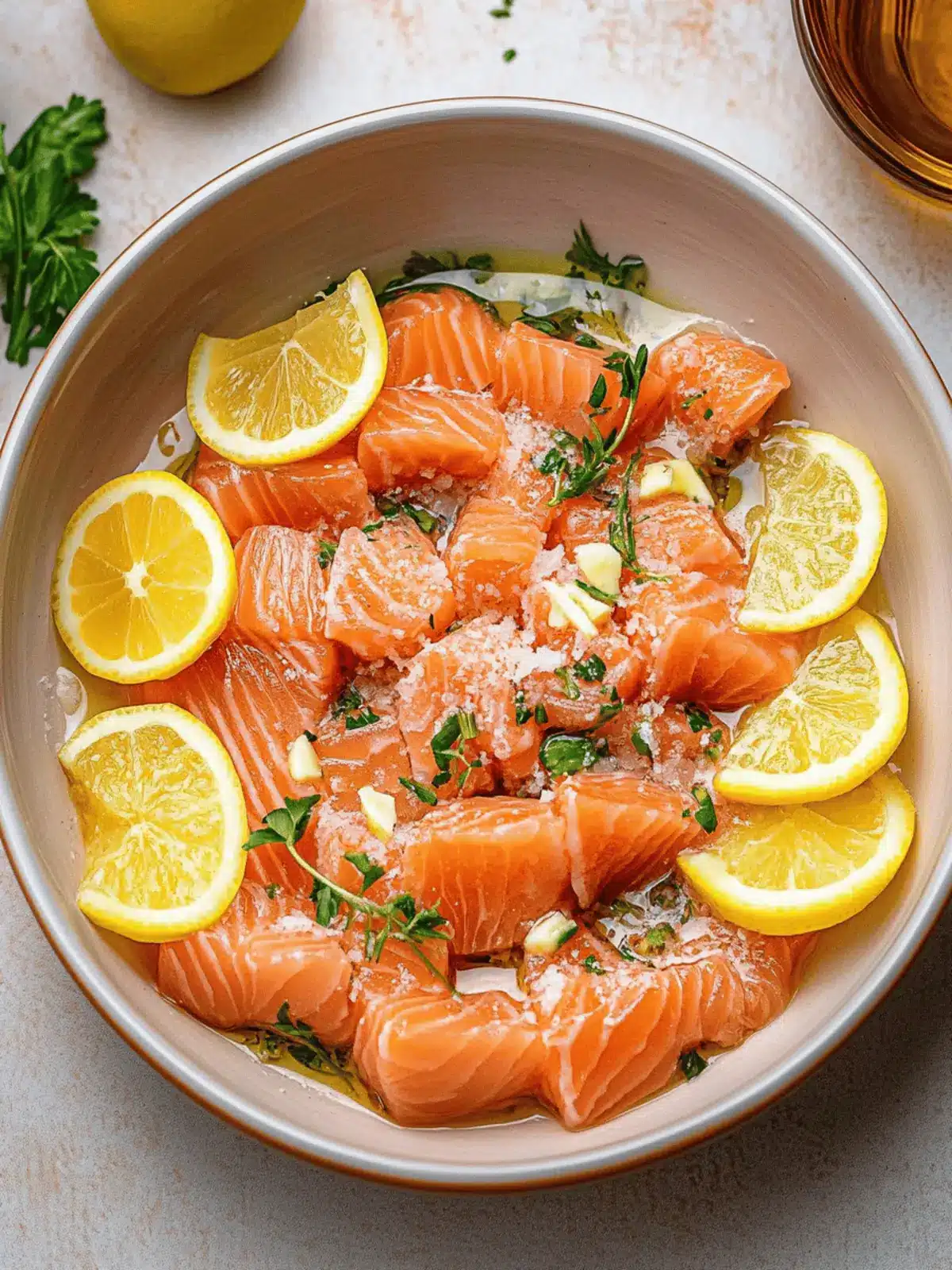 Salmon Crudo