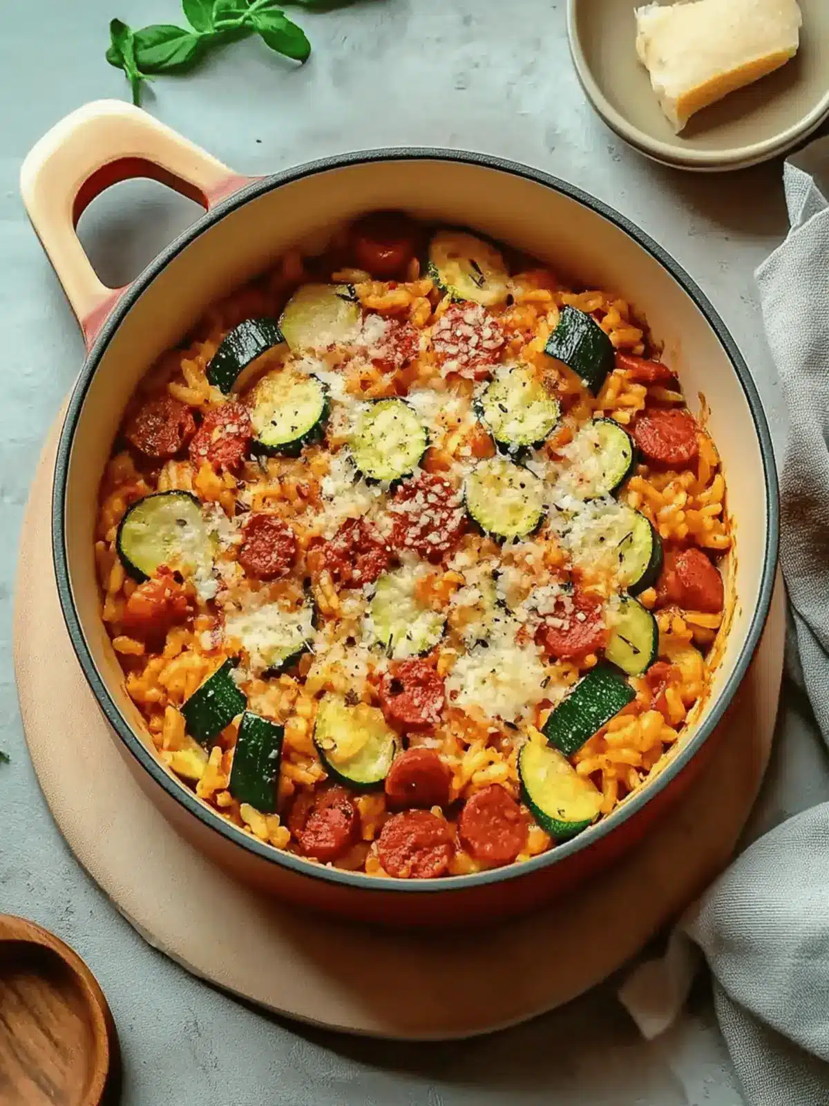 Best Chorizo and Courgette Risotto