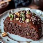 Vegan Spiced Choco Zucchini Coffee Cake