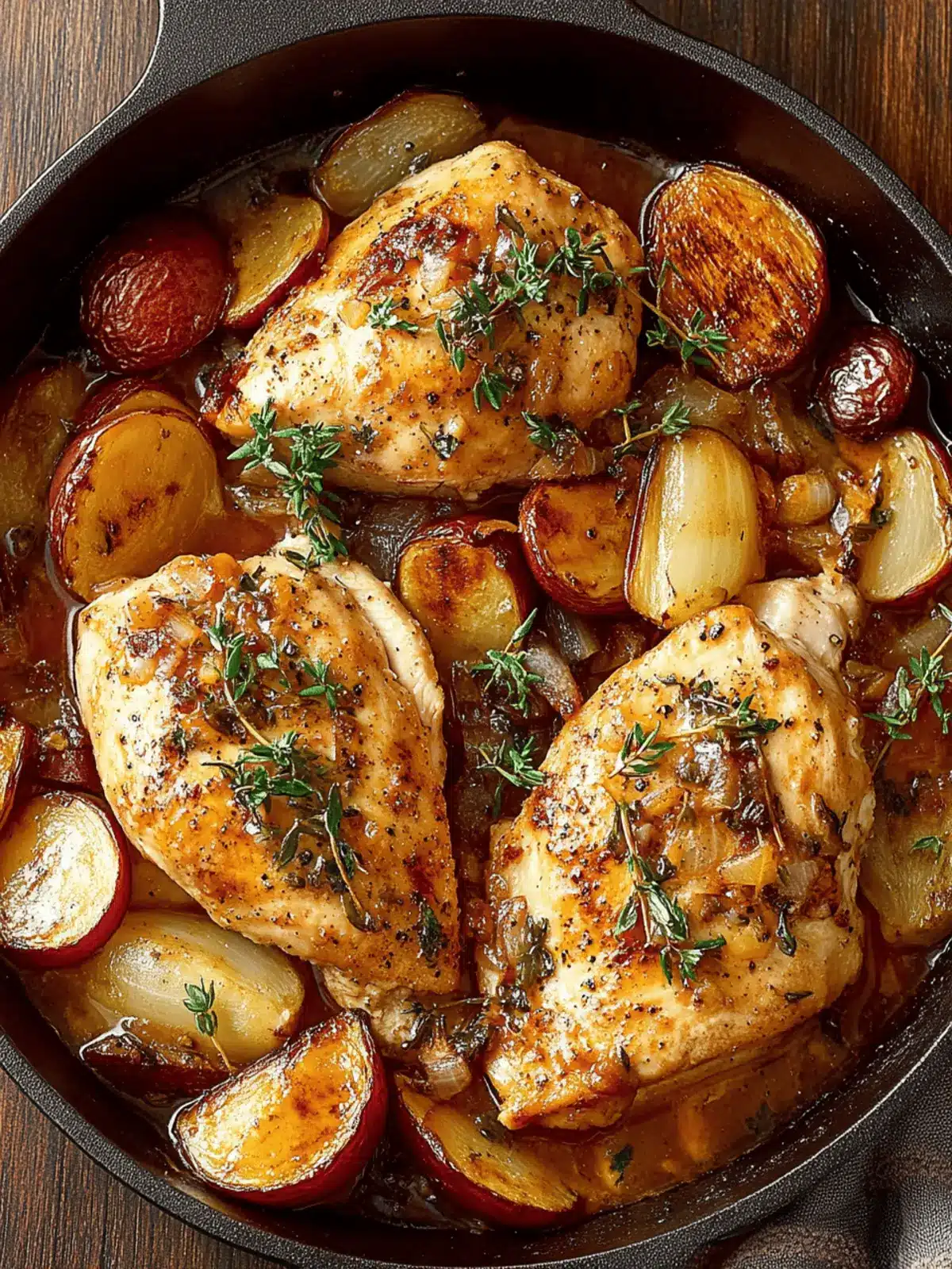 Autumn Harvest Chicken Skillet