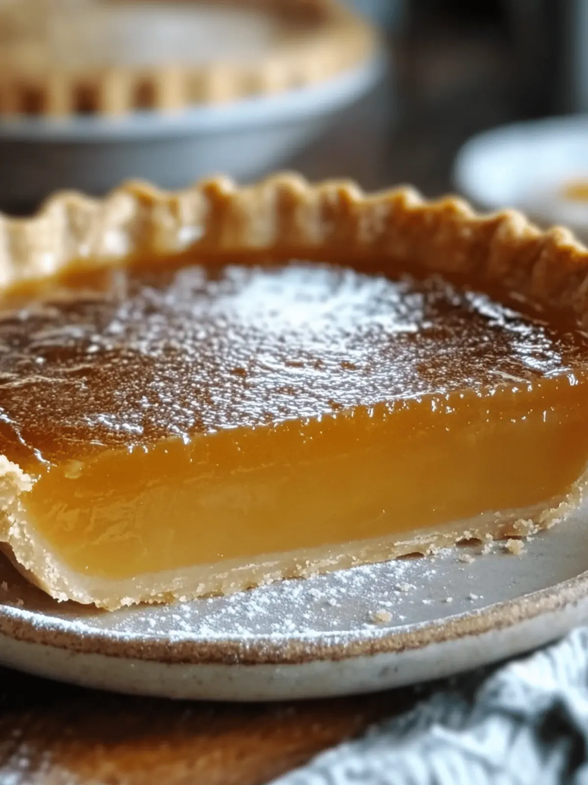 Salted Honey Pie