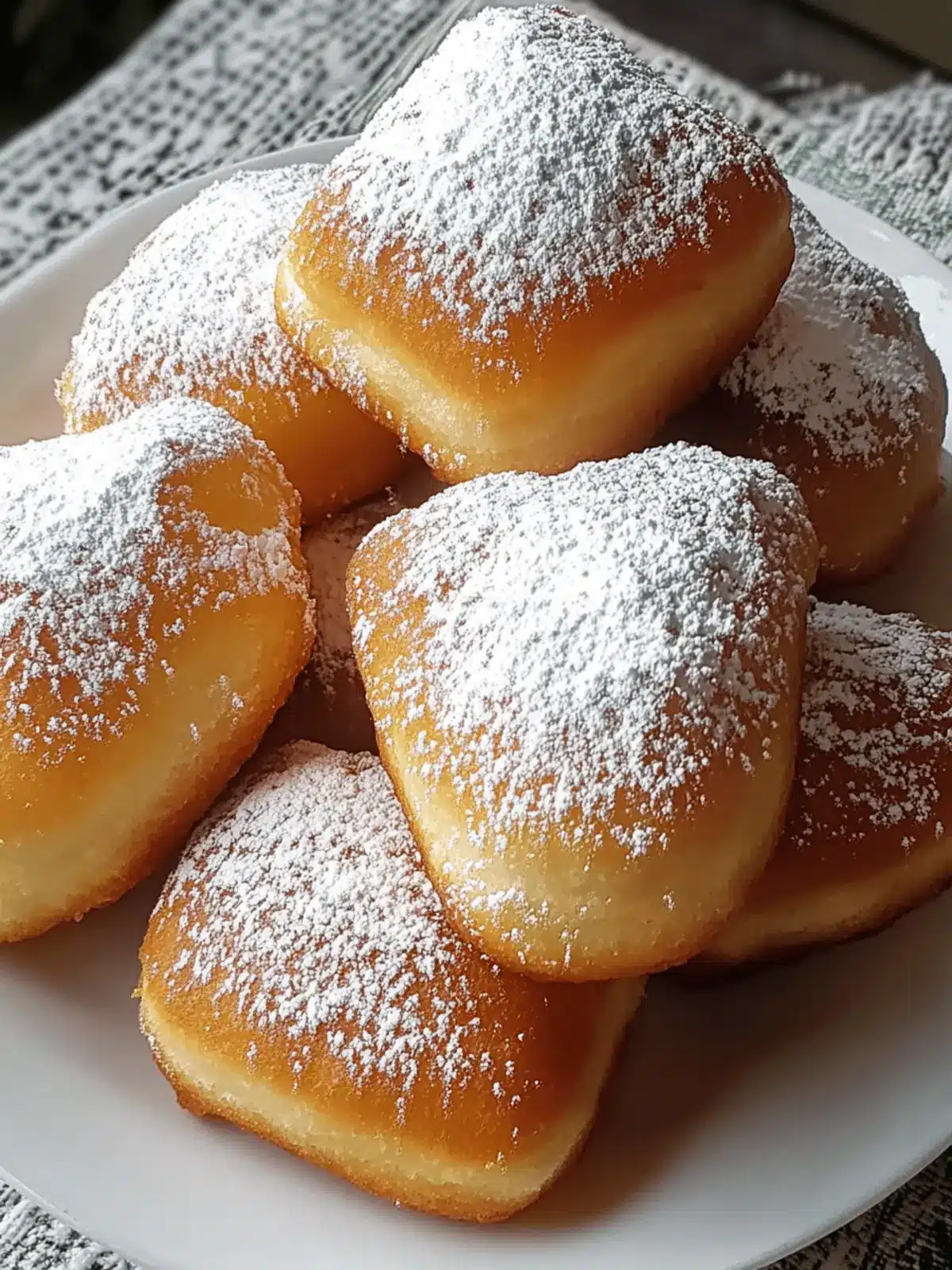 Vanilla French Beignets