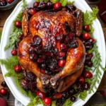 Cranberry Maple Roast Chicken