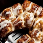 Cinnamon Roll Monkey Bread Skillet