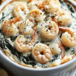 Creamy Shrimp & Crab Spinach Dip