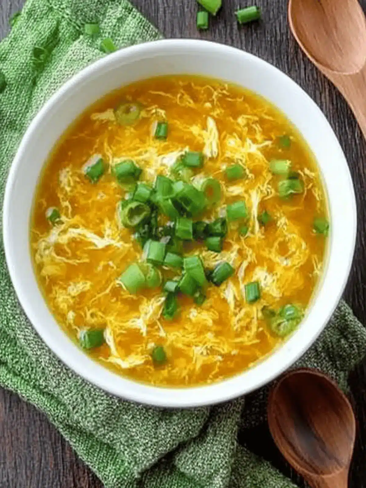 Easy Egg Drop Soup Recipe