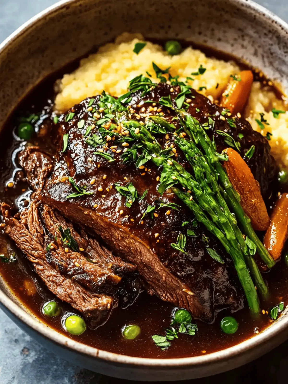 Slow-Braised Miso Beef Roast Recipe