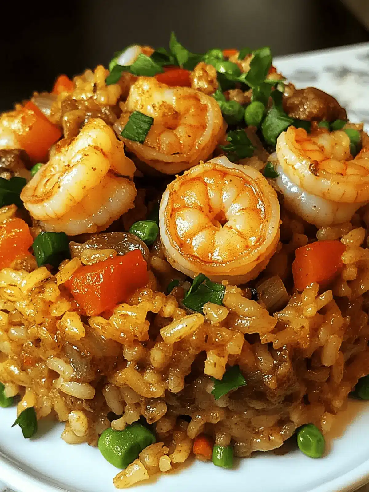 Savory Shrimp Dirty Rice Skillet for Family Feast Nights 4 Shrimp Dirty Rice Skillet