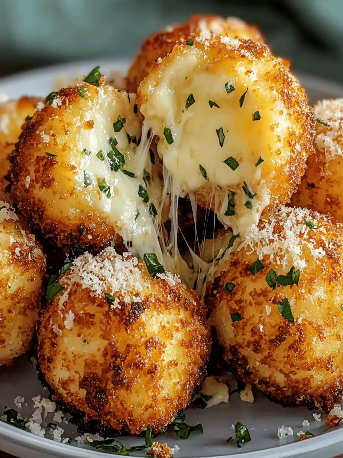 Cheesy Parmesan Mozzarella Bites Recipe