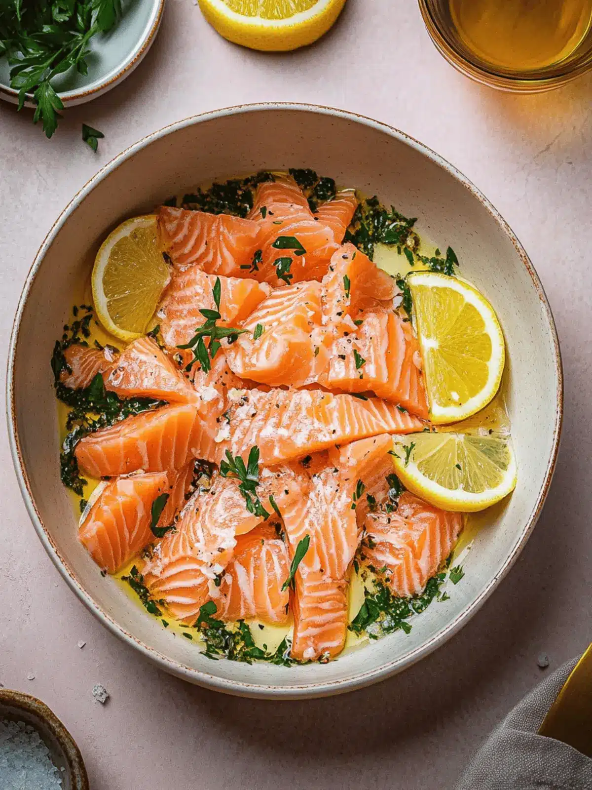 Salmon Crudo