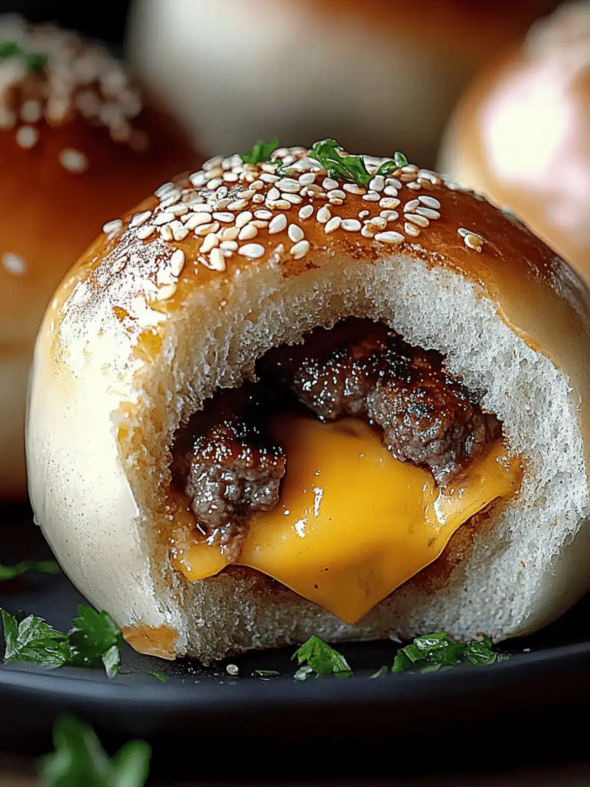 Cheeseburger Bombs