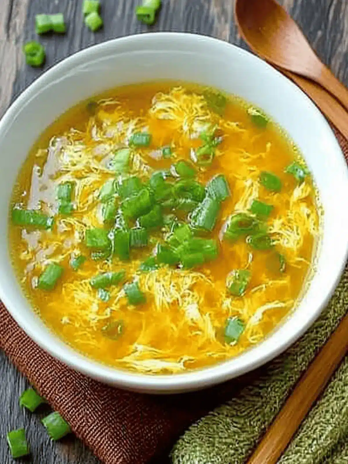 Easy Egg Drop Soup Recipe