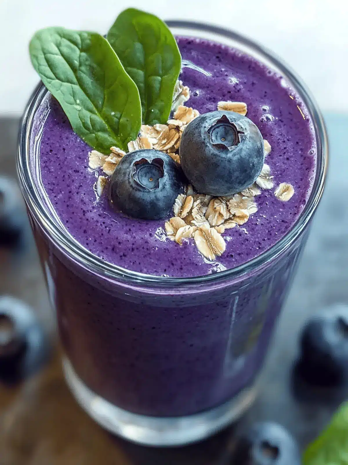 Blueberry Spinach Smoothie