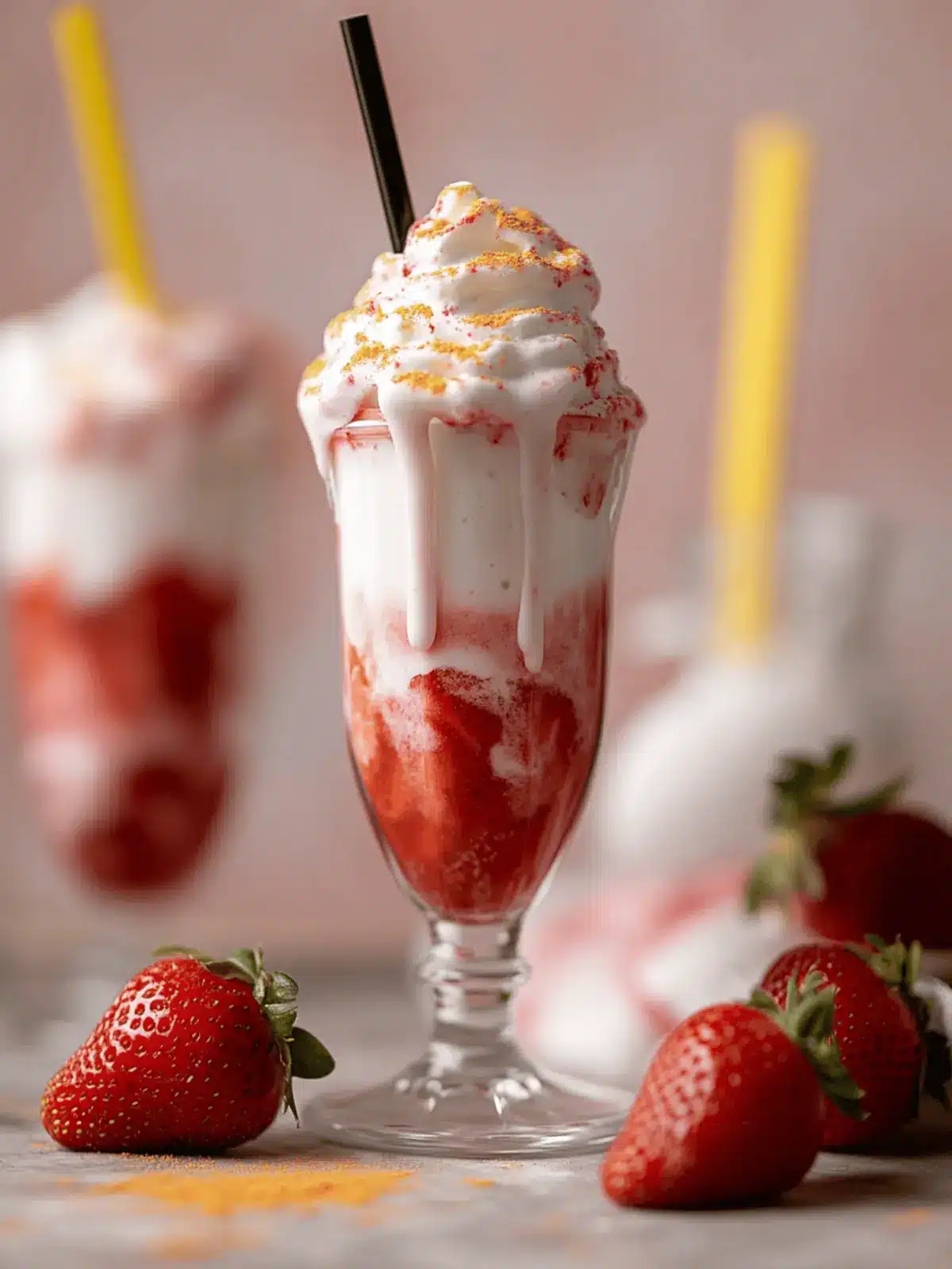Strawberry Milkshake [Dairy-Free]
